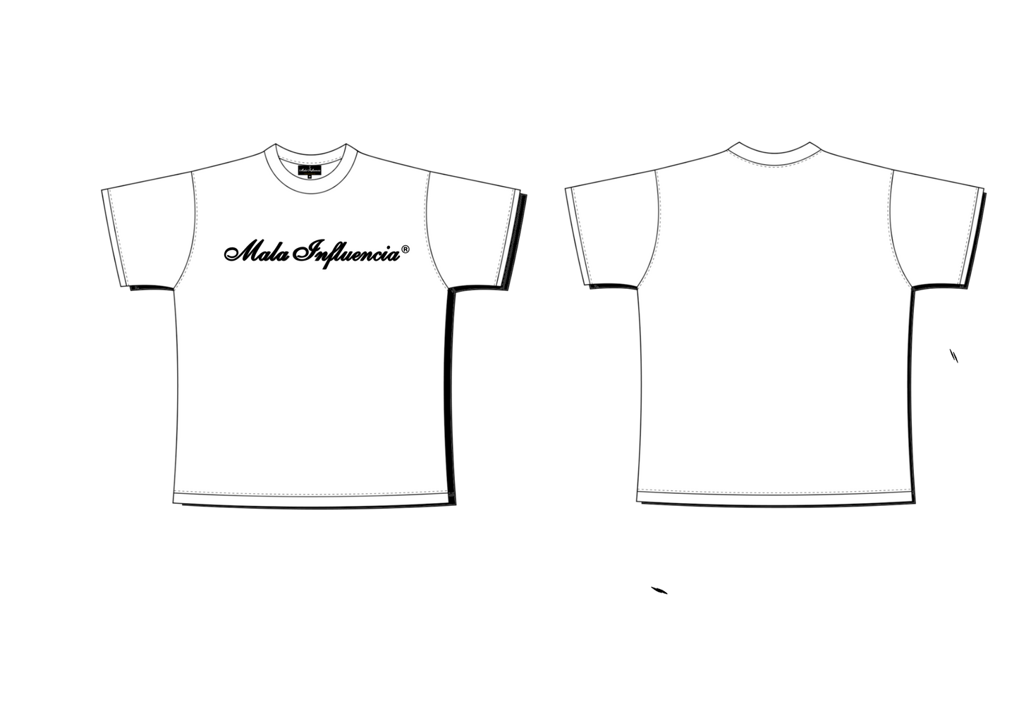 BASIC LOGO Mala Influencia®️ TEE