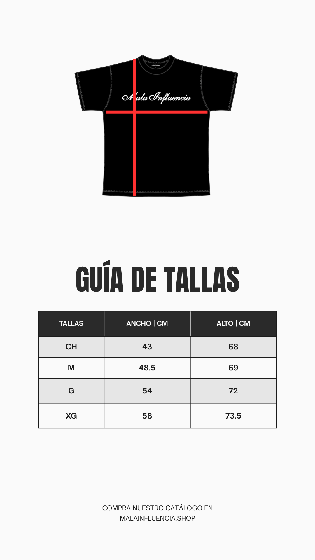 BASIC LOGO Mala Influencia®️ TEE